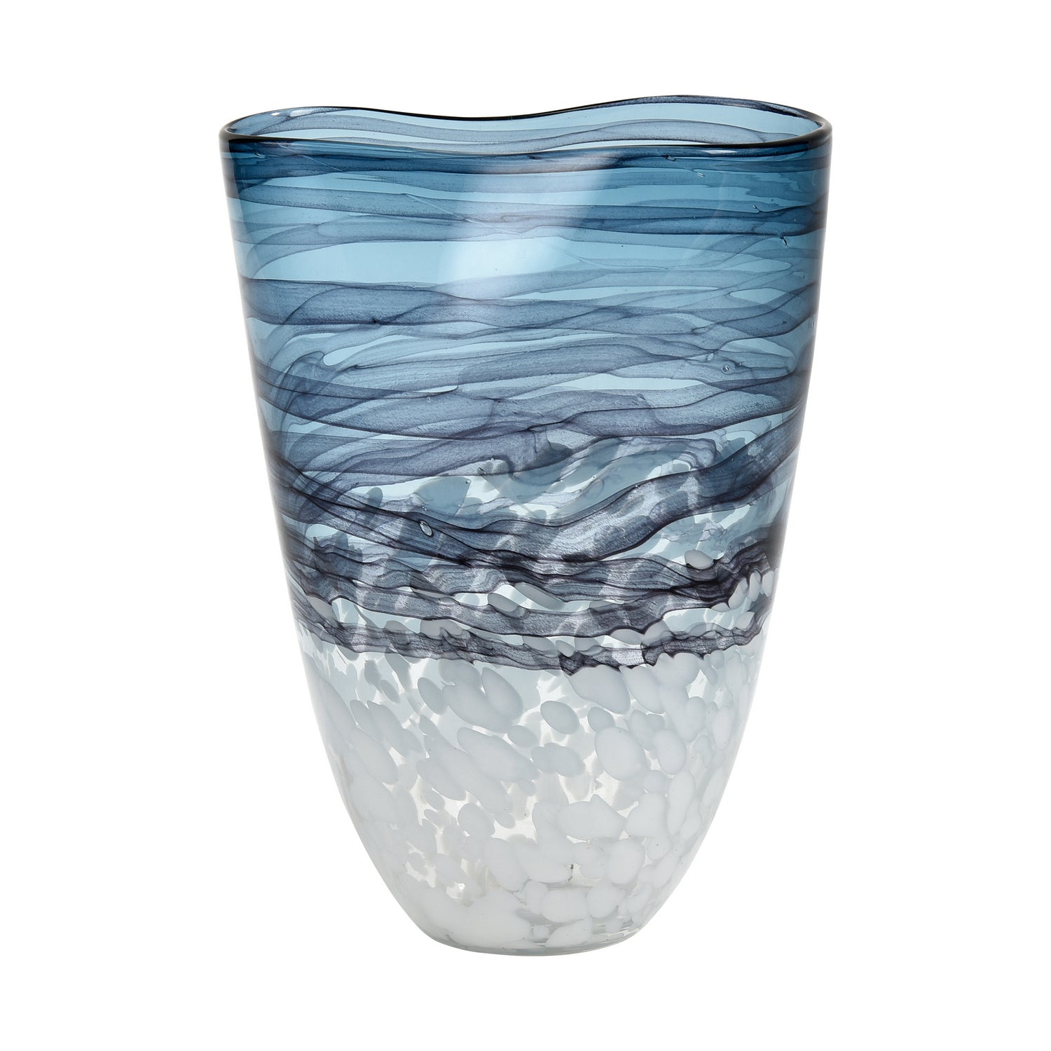 ELK Home - S0047-8075 - Vase - Loch Seaforth - Blue