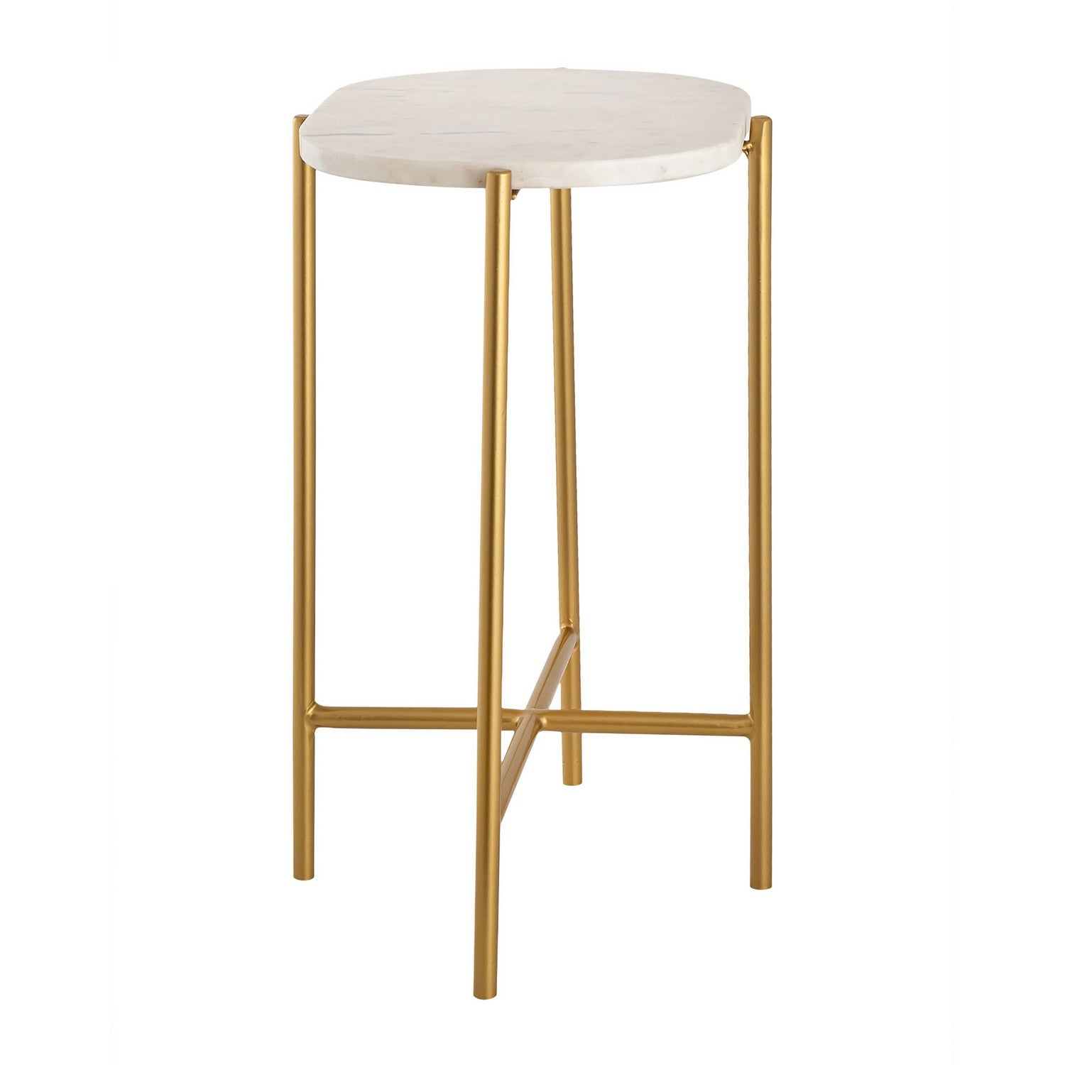 ELK Home - S0805-7404 - Accent Table - Harlowe - White