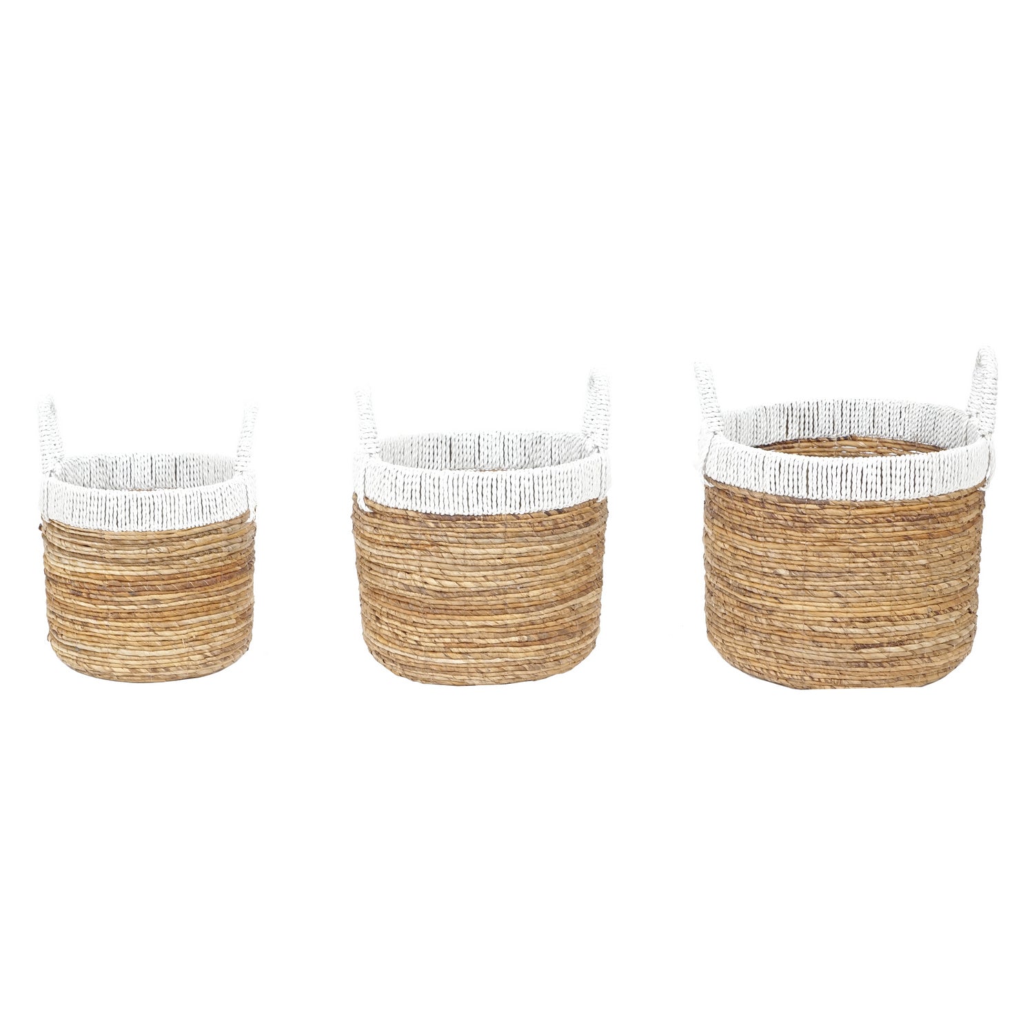 ELK Home - S0077-8233/S3 - Baskets - Set of 3 - Holset - Natural