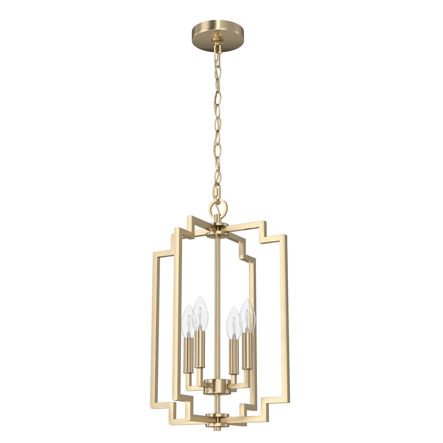 Hunter - 19574 - Four Light Pendant - Zoanne - Alturas Gold