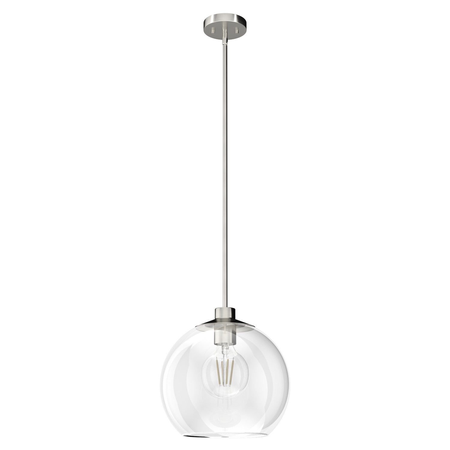 Hunter - 19768 - One Light Pendant - Xidane - Brushed Nickel