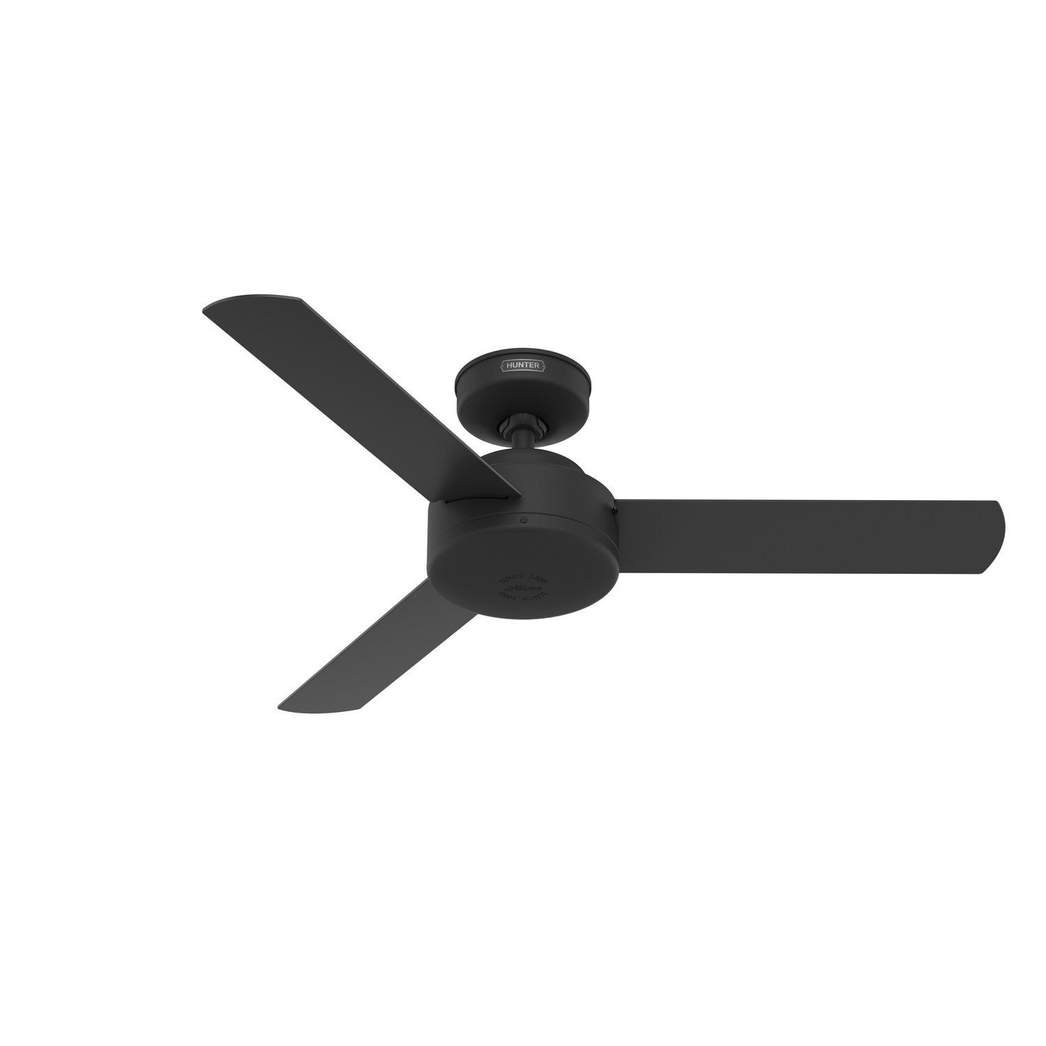 Hunter - 51847 - 44" Ceiling Fan - Presto - Matte Black