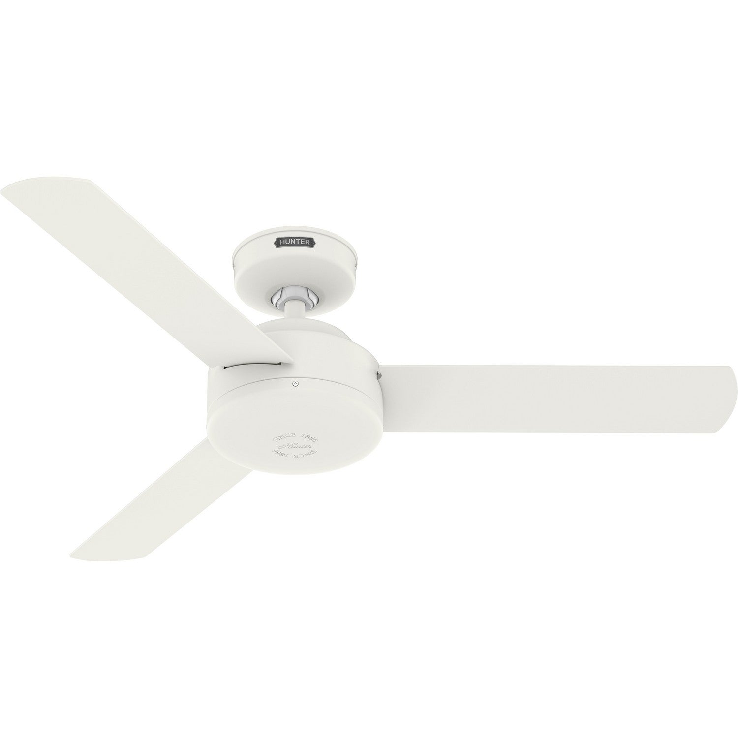 Hunter - 51848 - 44" Ceiling Fan - Presto - Matte White