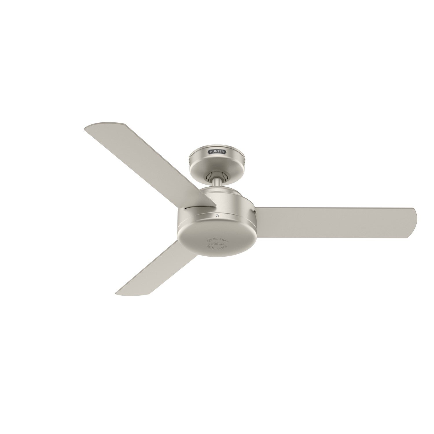 Hunter - 51849 - 44" Ceiling Fan - Presto - Matte Nickel