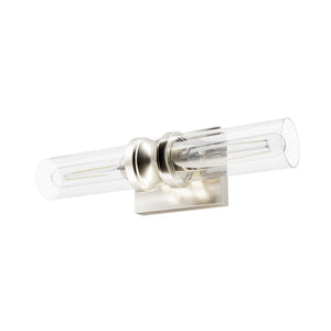 Hunter - 19931 - Two Light Bathroom Vanity - Lenlock - Brushed Nickel