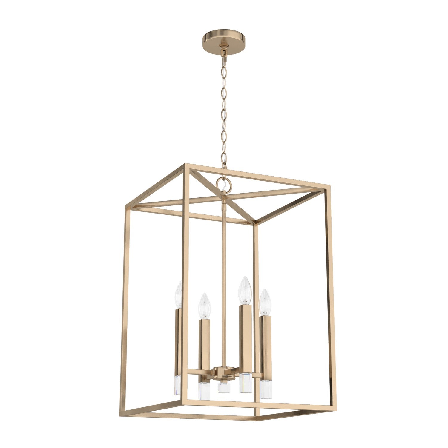 Hunter - 19990 - Four Light Pendant - Sunjai - Alturas Gold