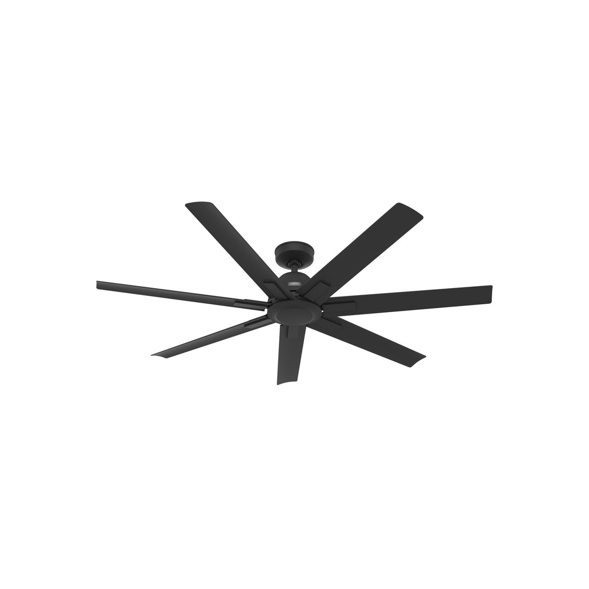 Hunter - 51590 - 60" Ceiling Fan - Downtown - Matte Black