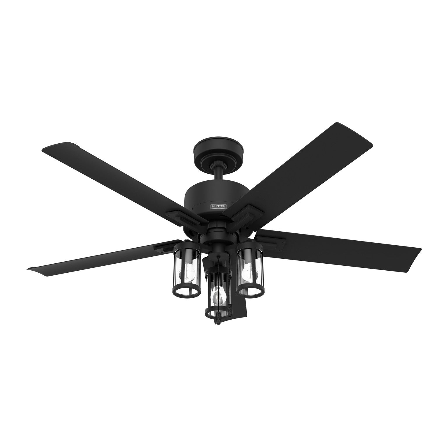 Hunter - 51689 - 52" Ceiling Fan - Lawndale - Matte Black