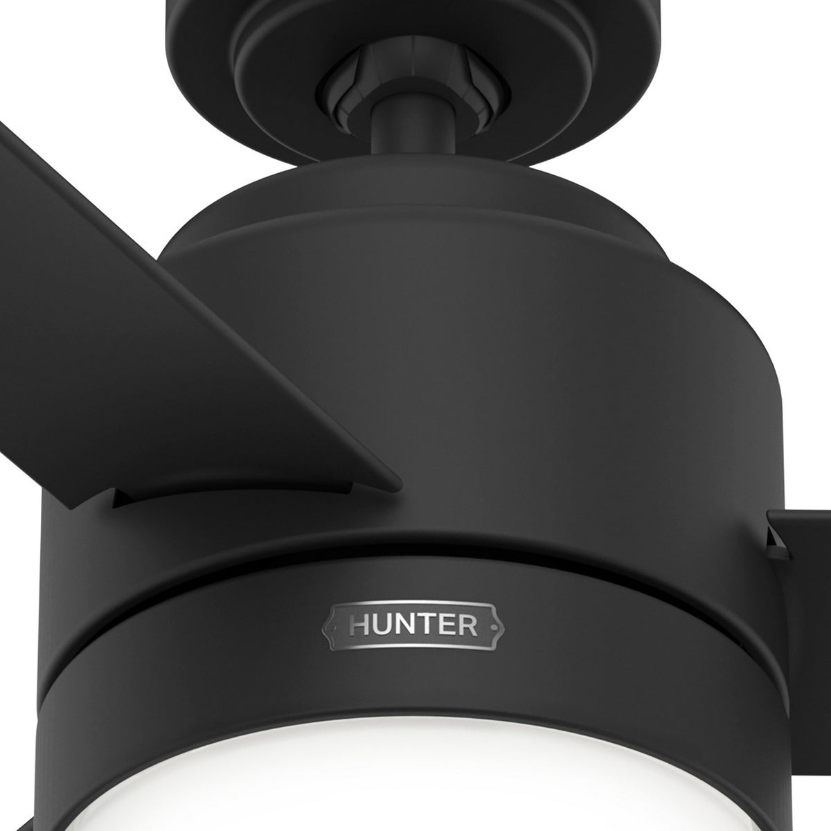 Hunter - 51844 - 44" Ceiling Fan - Gilmour - Matte Black