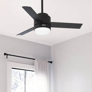 Hunter - 51844 - 44" Ceiling Fan - Gilmour - Matte Black