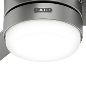 Hunter - 51844 - 44" Ceiling Fan - Gilmour - Matte Black