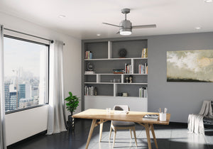 Hunter - 51844 - 44" Ceiling Fan - Gilmour - Matte Black