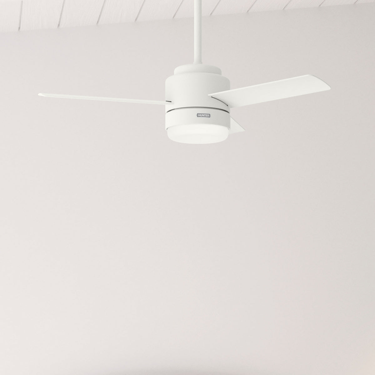 Hunter - 51844 - 44" Ceiling Fan - Gilmour - Matte Black