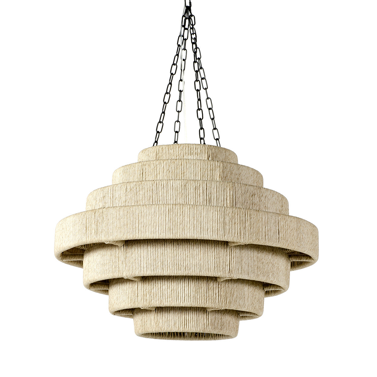 Palecek - 2146-79 - Three Light Outdoor Pendant - Everly - Matte Black