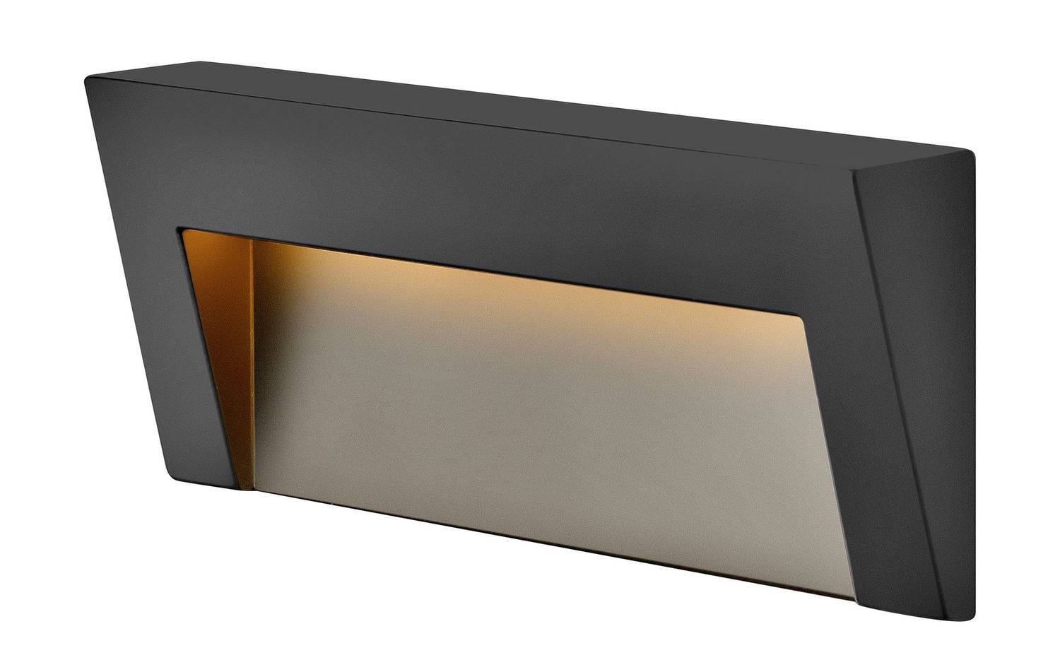 Hinkley - 1557SK - LED Deck Sconce - Taper - Satin Black