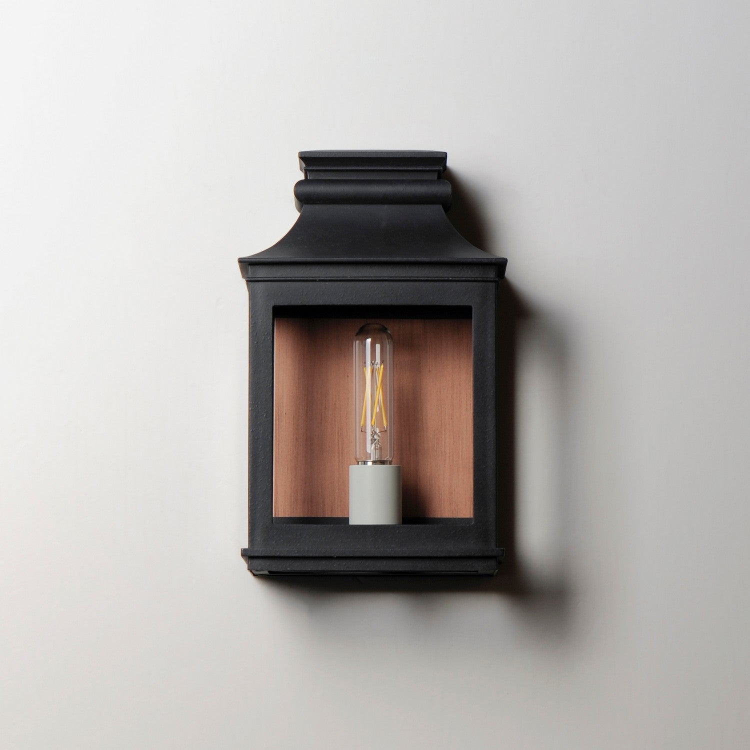 Maxim - 40912CLACPBO - One Light Outdoor Wall Sconce - Savannah VX - Antique Copper / Black Oxide