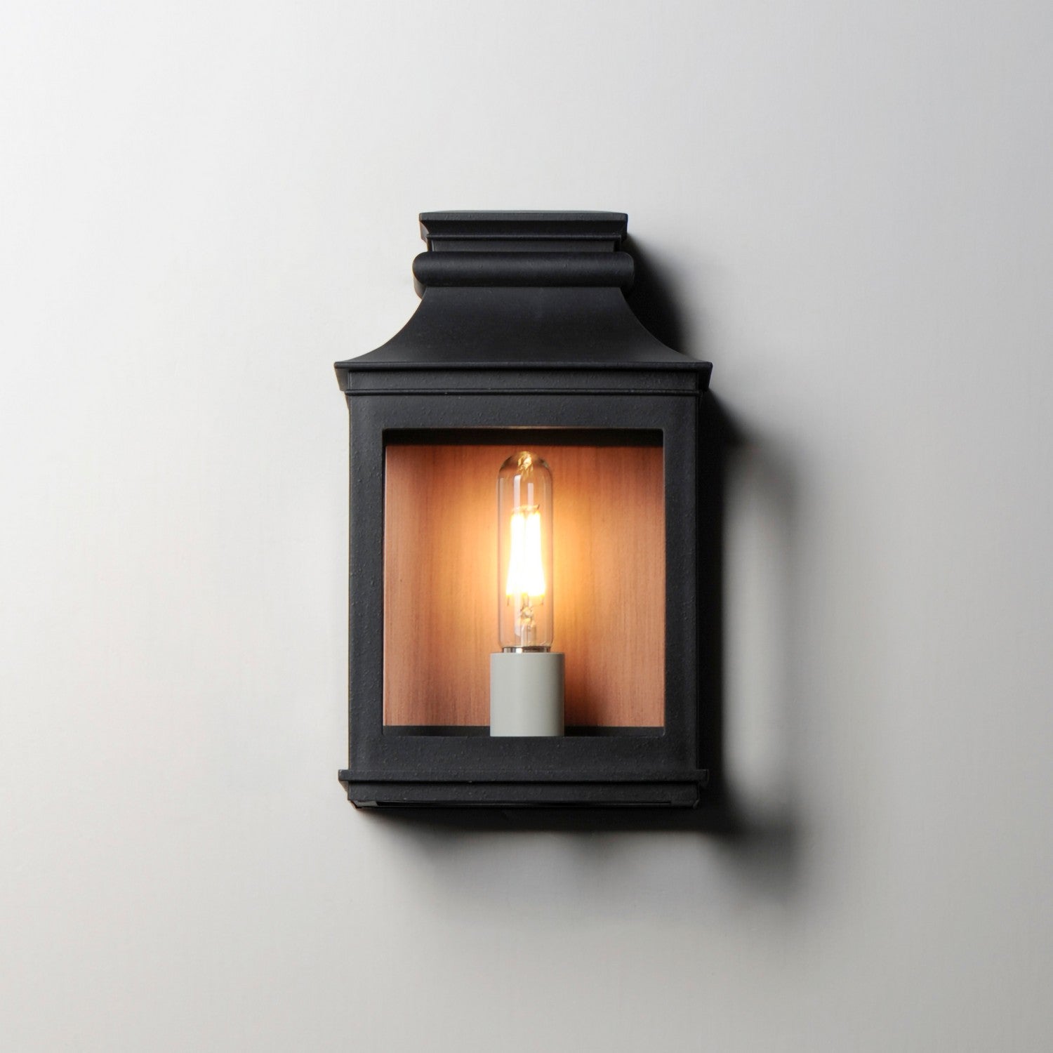 Maxim - 40912CLACPBO - One Light Outdoor Wall Sconce - Savannah VX - Antique Copper / Black Oxide