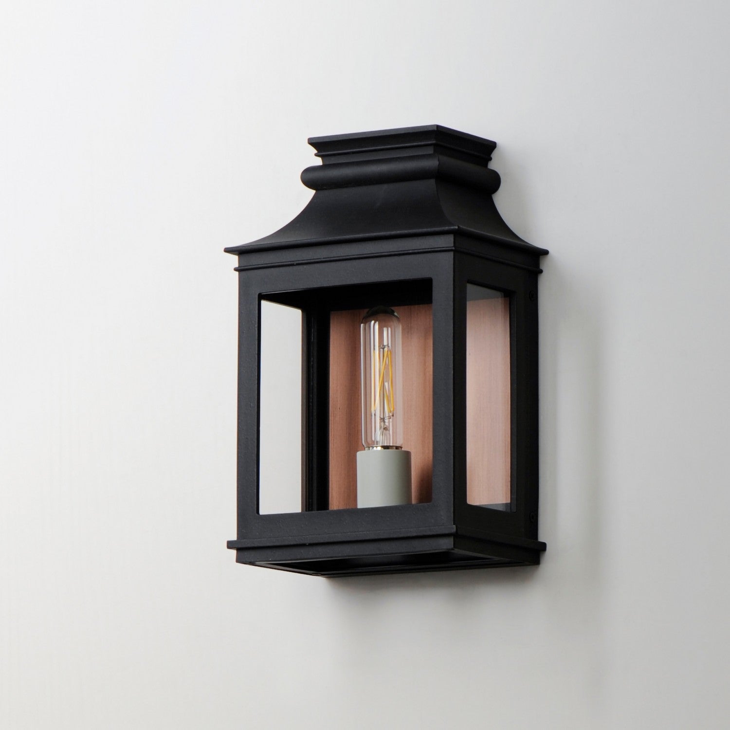 Maxim - 40912CLACPBO - One Light Outdoor Wall Sconce - Savannah VX - Antique Copper / Black Oxide