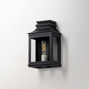 Maxim - 40912CLBO - One Light Outdoor Wall Sconce - Savannah VX - Black Oxide