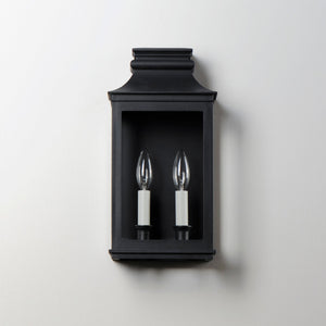 Maxim - 40914CLBO - Two Light Outdoor Wall Sconce - Savannah VX - Black Oxide