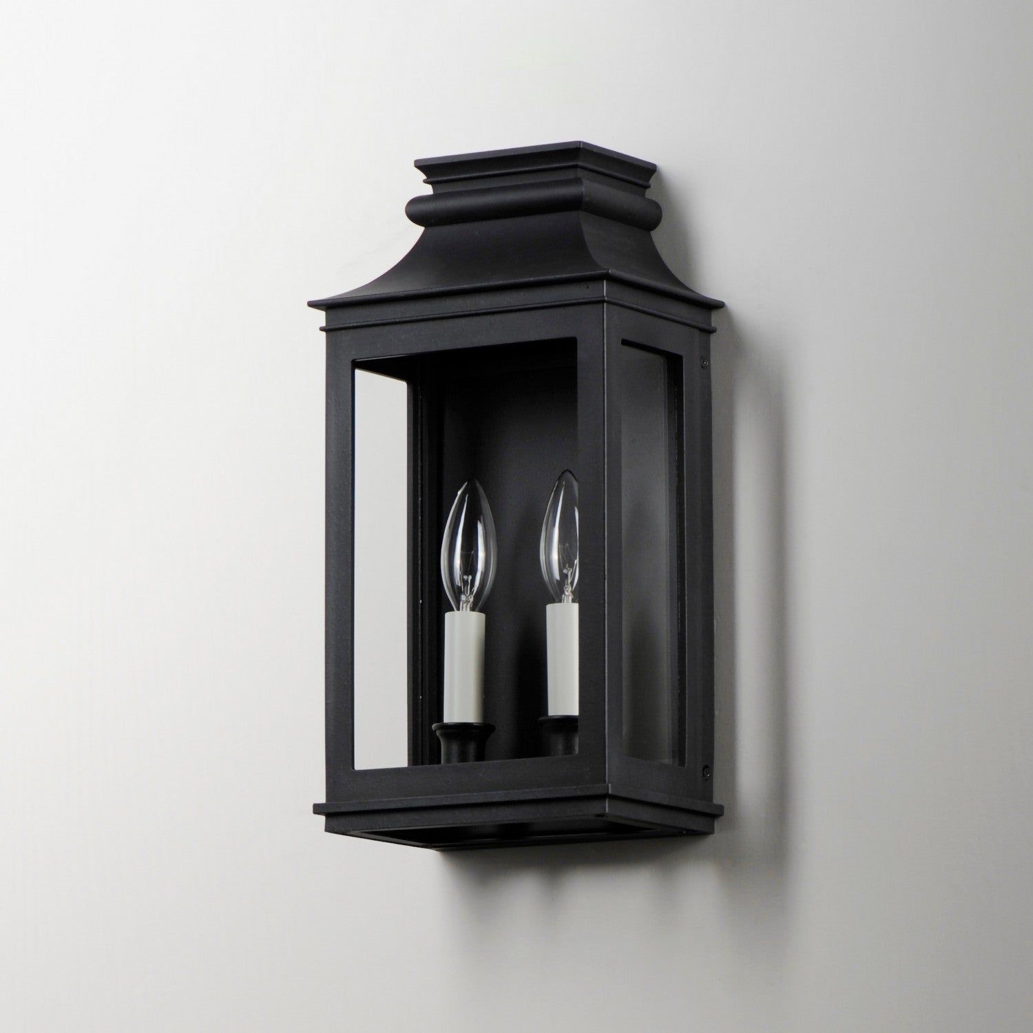 Maxim - 40914CLBO - Two Light Outdoor Wall Sconce - Savannah VX - Black Oxide