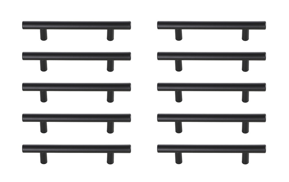 Elegant Lighting - PL400-4-MB-10PK - Bar Pull Multipack (set of 10) - Quinn - Matte Black