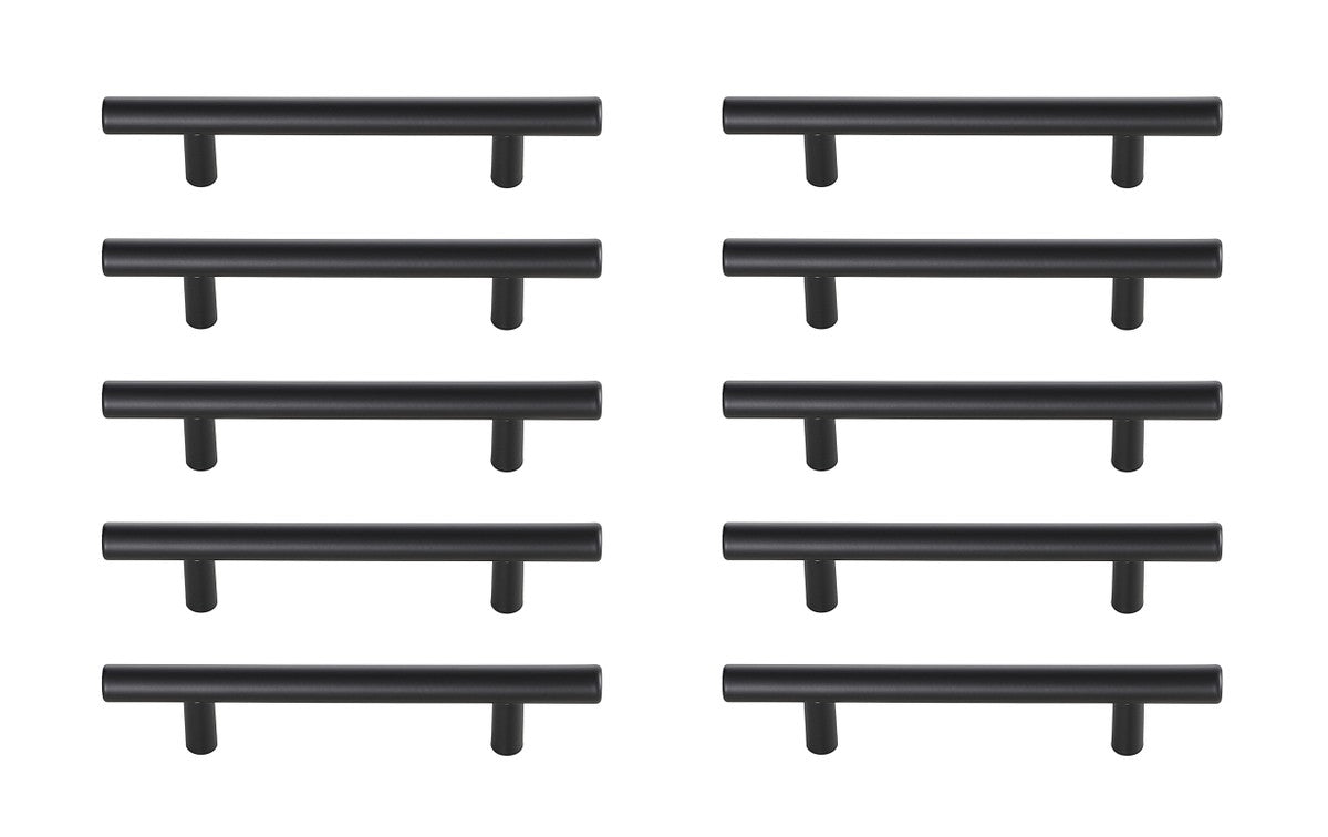 Elegant Lighting - PL400-4-MB-10PK - Bar Pull Multipack (set of 10) - Quinn - Matte Black