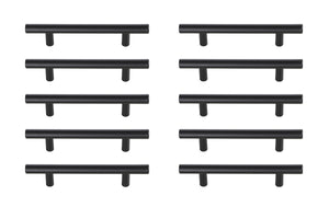Elegant Lighting - PL400-4-MB-10PK - Bar Pull Multipack (set of 10) - Quinn - Matte Black
