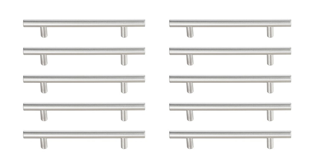 Elegant Lighting - PL400-5-NK-10PK - Bar Pull Multipack (set of 10) - Quinn - Brushed Nickel