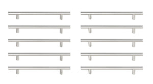 Elegant Lighting - PL400-6-NK-10PK - Bar Pull Multipack (set of 10) - Quinn - Brushed Nickel