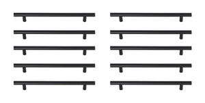 Elegant Lighting - PL400-7-MB-10PK - Bar Pull Multipack (set of 10) - Quinn - Matte Black