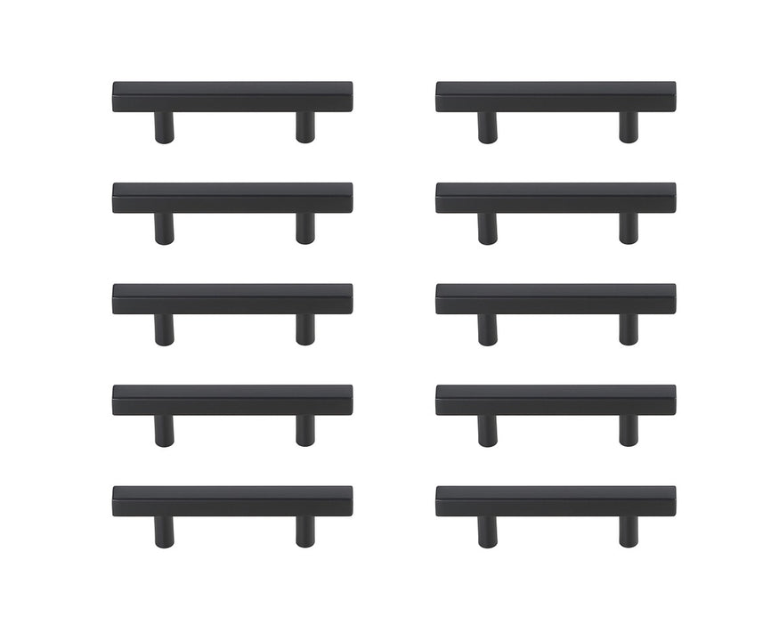 Elegant Lighting - PL402-3-MB-10PK - Bar Pull Multipack (set of 10) - Dior - Matte Black