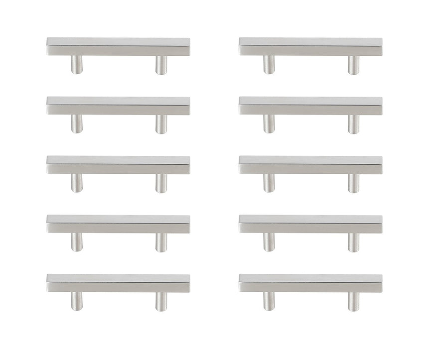 Elegant Lighting - PL402-3-NK-10PK - Bar Pull Multipack (set of 10) - Dior - Brushed Nickel