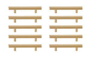 Elegant Lighting - PL402-4-BR-10PK - Bar Pull Multipack (set of 10) - Dior - Brass