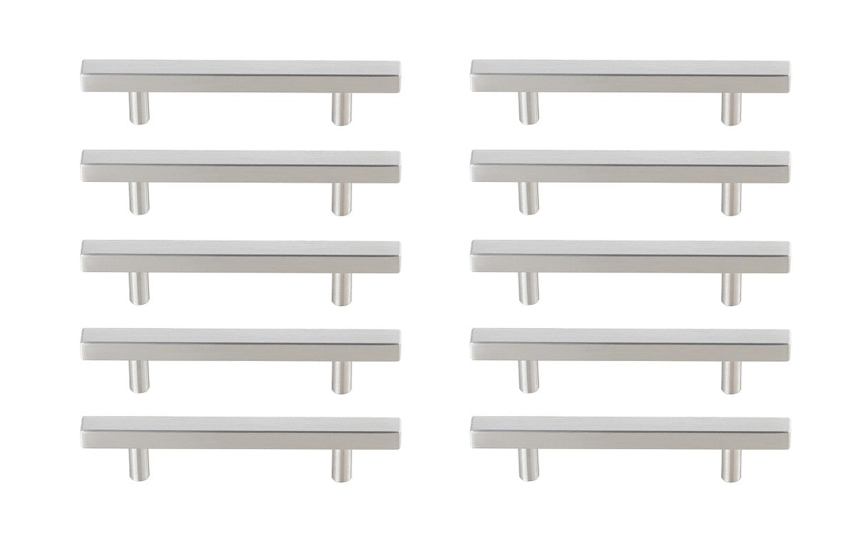 Elegant Lighting - PL402-4-NK-10PK - Bar Pull Multipack (set of 10) - Dior - Brushed Nickel