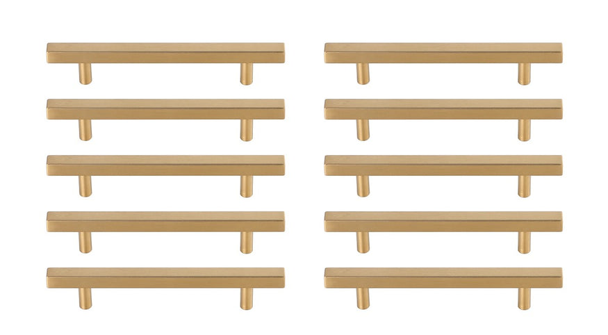 Elegant Lighting - PL402-5-BR-10PK - Bar Pull Multipack (set of 10) - Dior - Brass