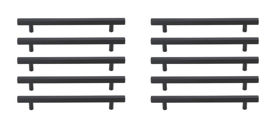Elegant Lighting - PL402-7-MB-10PK - Bar Pull Multipack (set of 10) - Dior - Matte Black