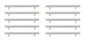 Elegant Lighting - PL402-7-NK-10PK - Bar Pull Multipack (set of 10) - Dior - Brushed Nickel