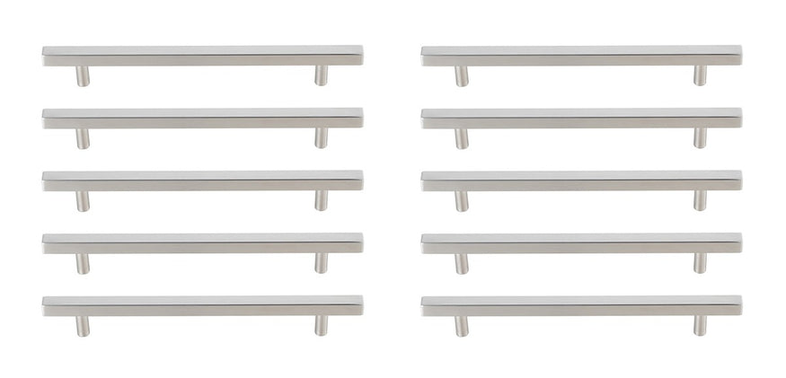 Elegant Lighting - PL402-7-NK-10PK - Bar Pull Multipack (set of 10) - Dior - Brushed Nickel