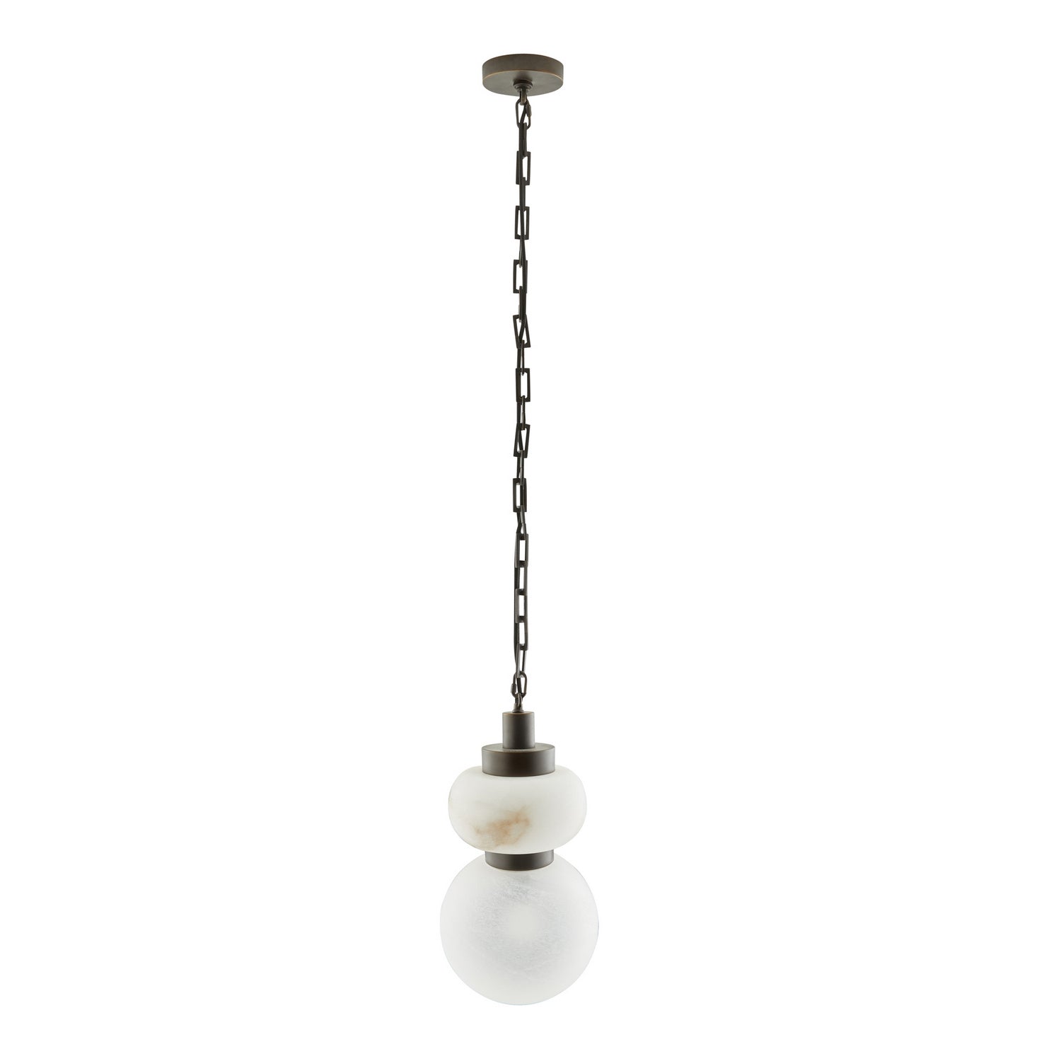 Arteriors - 49517 - One Light Pendant - Rosemont - Matte Swirl Glass