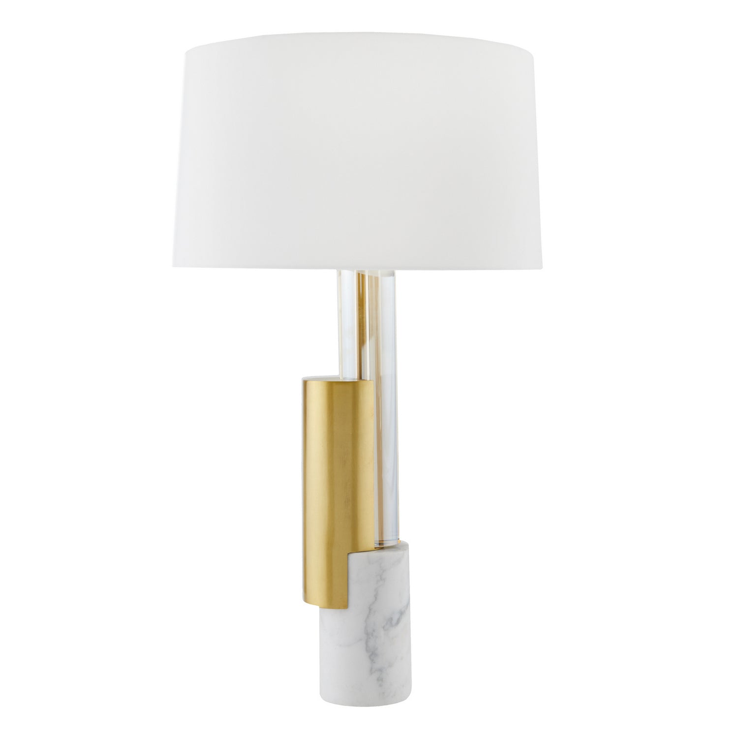 Arteriors - 49896-851 - One Light Table Lamp - Pepperdine - White