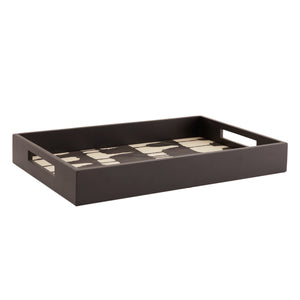 Arteriors - 5784 - Tray - Peregrine - Black & White