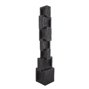 Arteriors - 9311 - Floor Sculpture - Rollins - Ebony