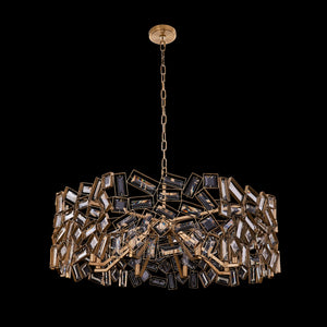 Allegri - 038156-044-FR001 - Eight Light Pendant - Inclanta - Winter Brass