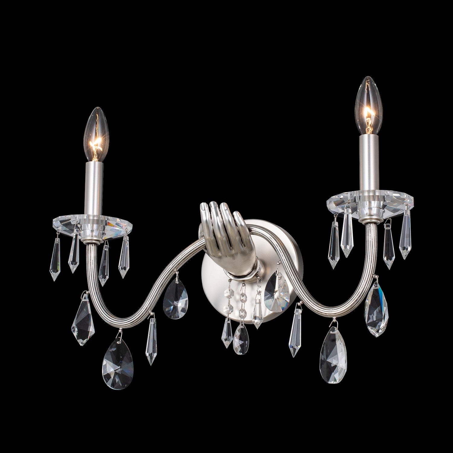 Allegri - 039021-061-FR001 - Two Light Wall Sconce - Venere - Pewter