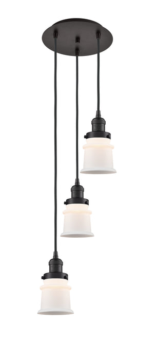 Innovations - 113F-3P-OB-G181S - Three Light Pendant - Franklin Restoration - Oil Rubbed Bronze