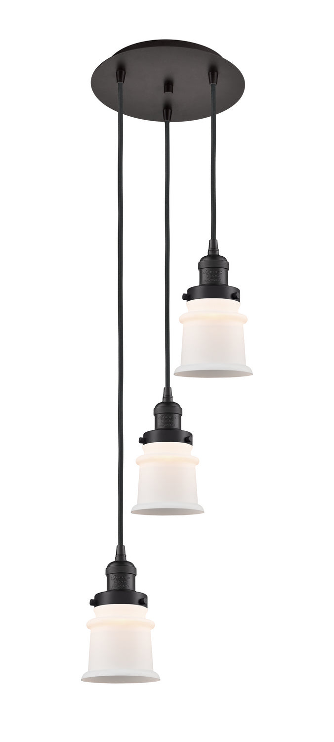 Innovations - 113F-3P-OB-G181S - Three Light Pendant - Franklin Restoration - Oil Rubbed Bronze