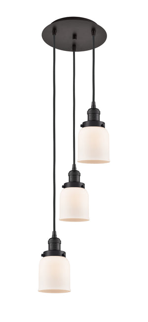 Innovations - 113F-3P-OB-G51 - Three Light Pendant - Franklin Restoration - Oil Rubbed Bronze