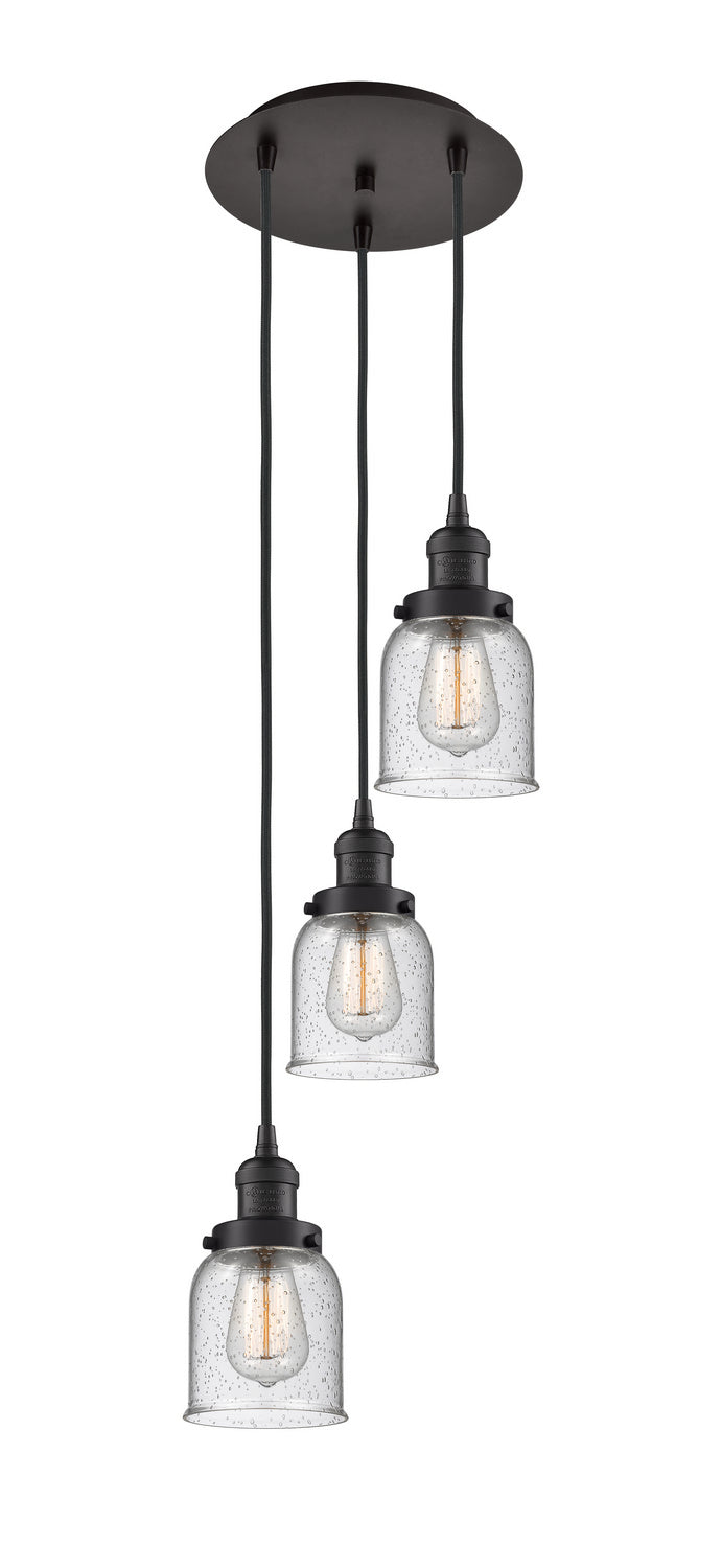 Innovations - 113F-3P-OB-G54 - Three Light Pendant - Franklin Restoration - Oil Rubbed Bronze