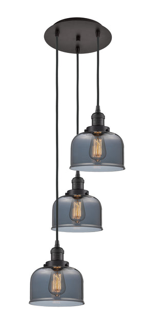 Innovations - 113F-3P-OB-G73 - Three Light Pendant - Franklin Restoration - Oil Rubbed Bronze